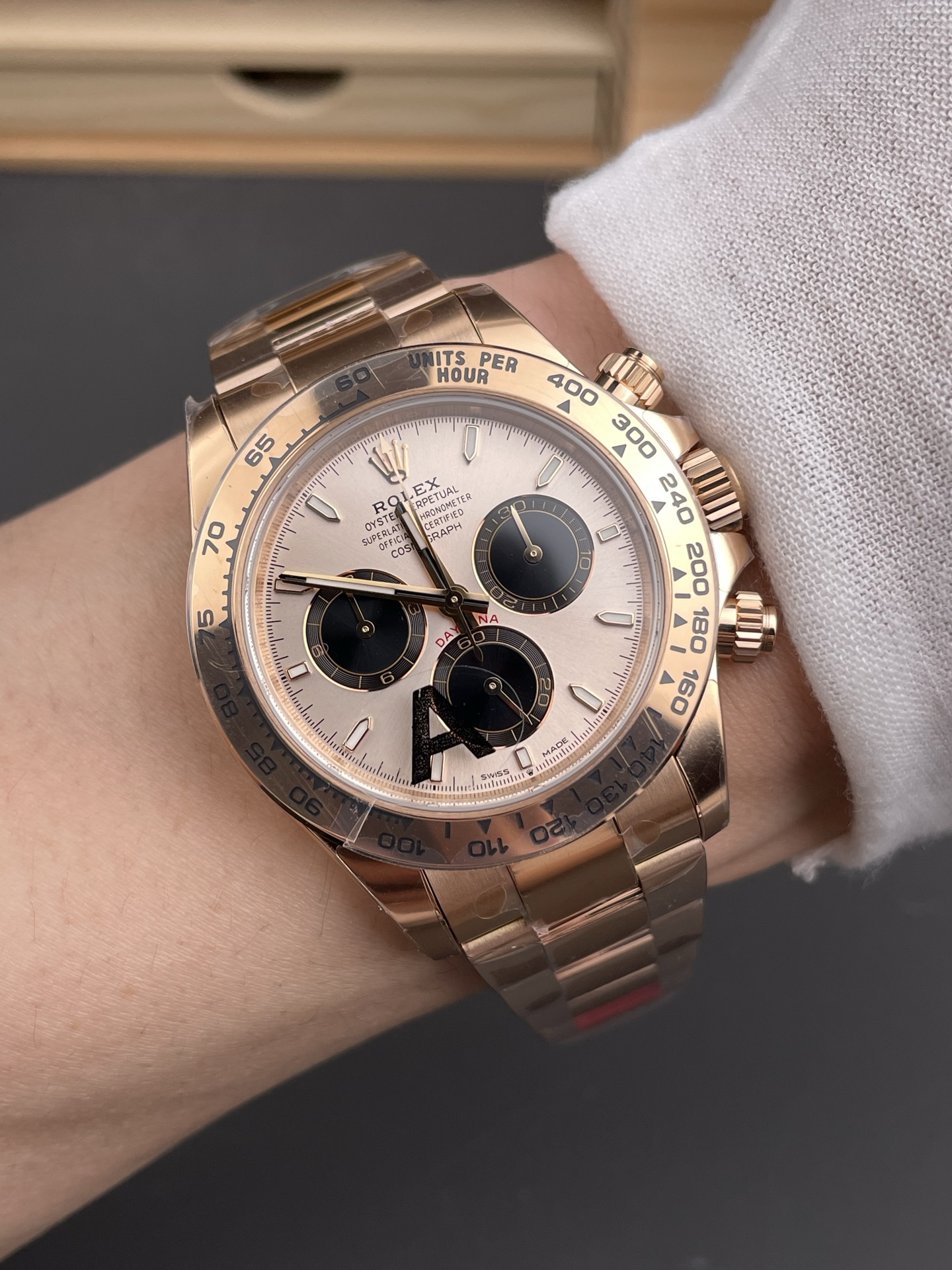 Rolex Daytona 126505-0003 VSF 1:1 Best Edition RG/Black Dial V3 (Weighted)