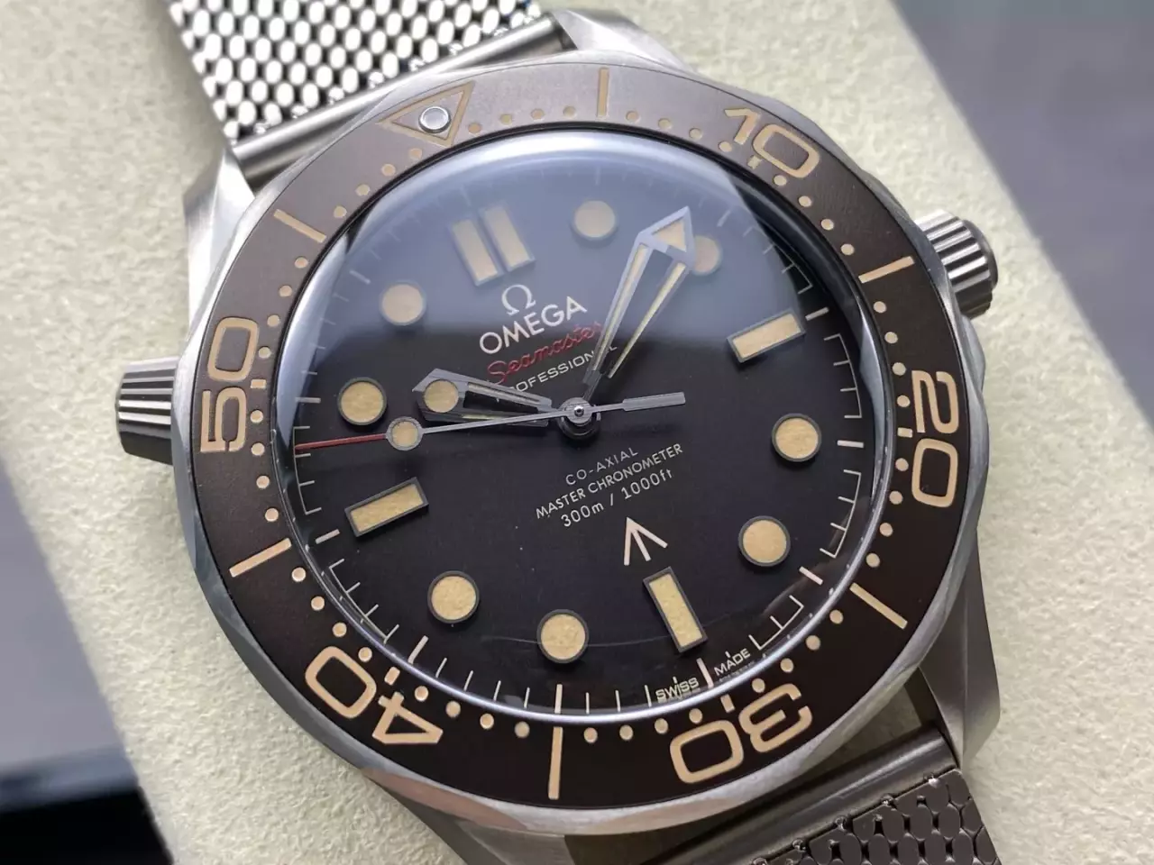 OMEGA Seamster 300 "No Time to Die" Limited Edition VSF 1:1 Best Edition on Nato Strap A8806 V3