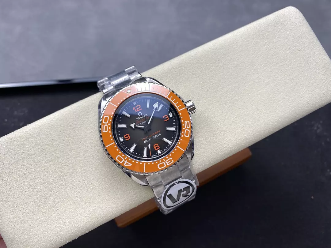 Omega Seamaster 6000M Ultra Deep SS VRF 1:1 Best Edition Gray Dial Orange Bezel