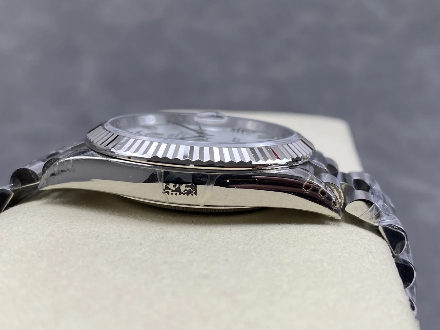 Rolex Day Date 228239 40mm VSF 1:1 Best Edition White Roman Dial Fluted Bezel 3255