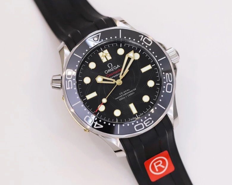 OMEGA Seamaster Diver 300M James Bond L 210.22.42.20.01.003 SS ORF 1:1 Best Edition Black Dial on A8806