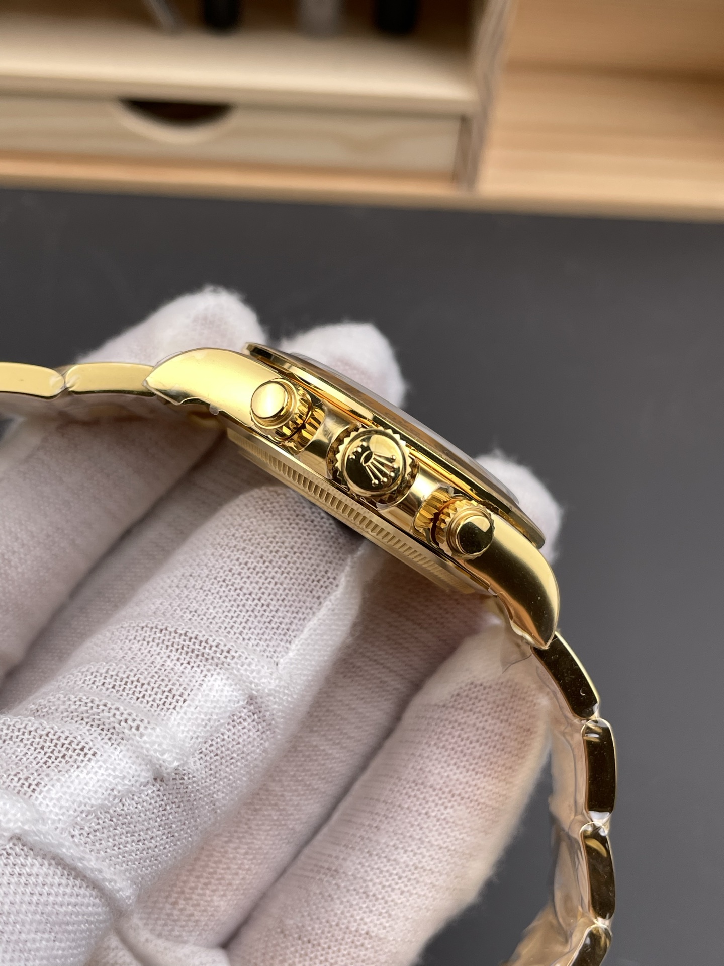 Rolex Daytona 126508-0006 VSF 1:1 Best Edition YG/Black Dial V3 (Weighted)