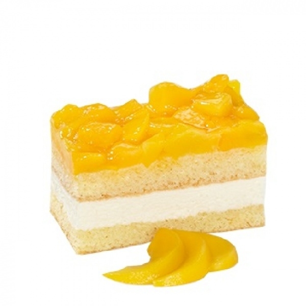 Gebak perzik lactosevrij