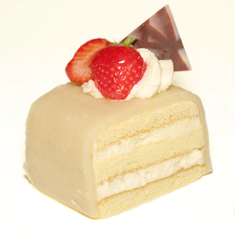 Marsepein gebakje naturel