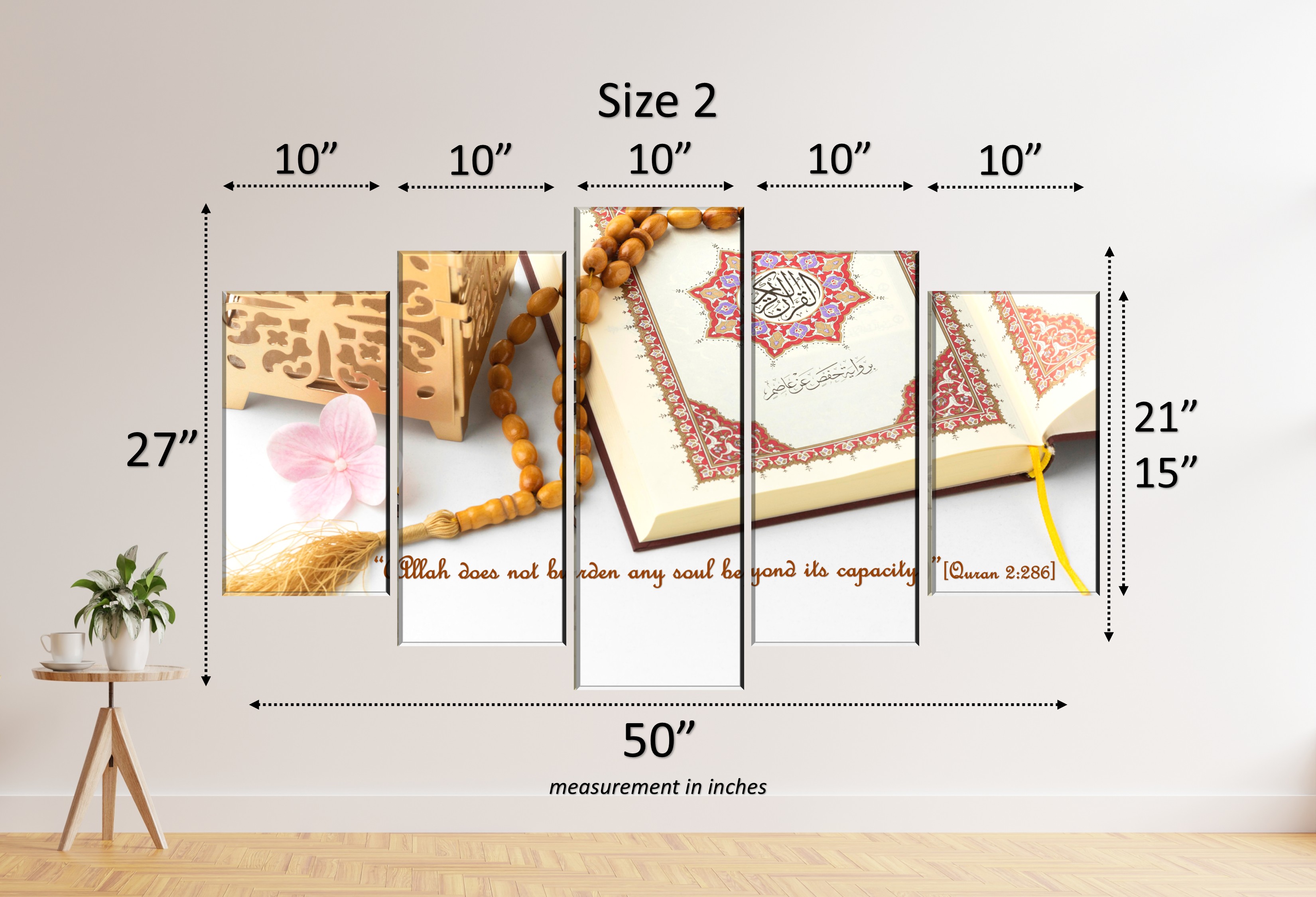 Bismillah | 5 pcs set