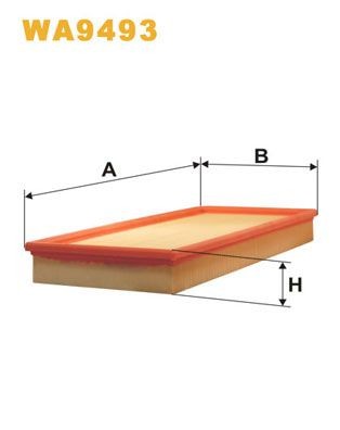 Filtro de aire WA9493