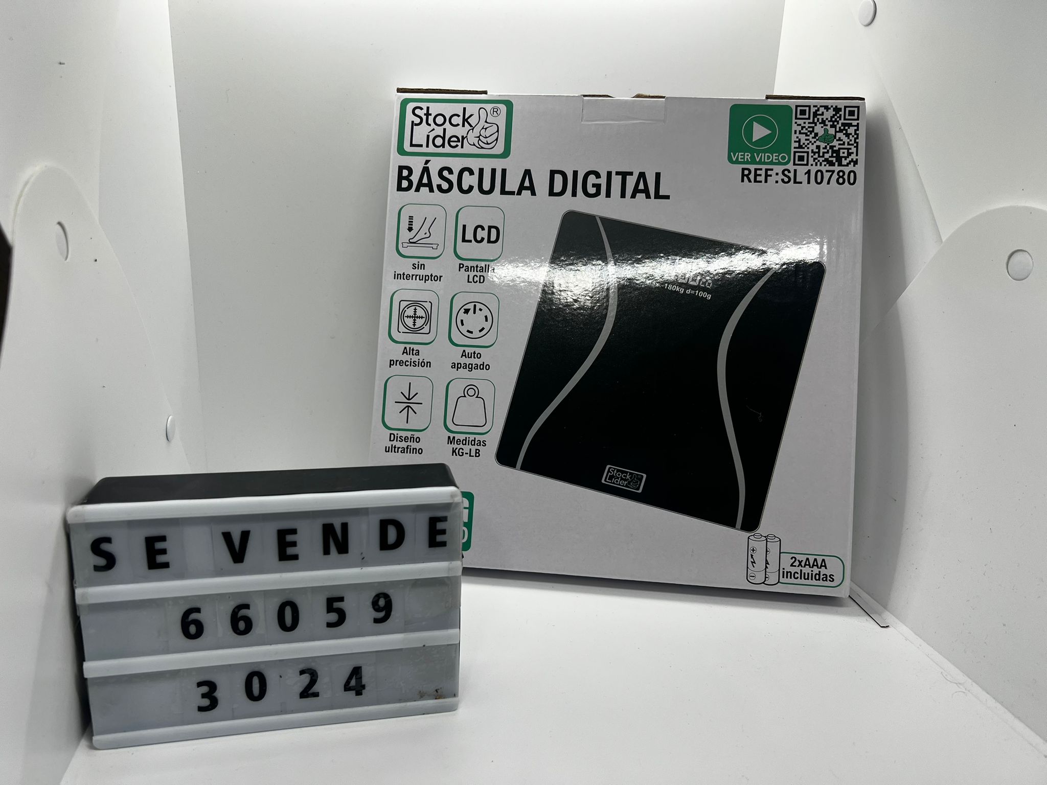 Báscula Digital Stock Lider