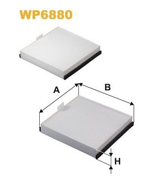 Filtro de cabina WP6880