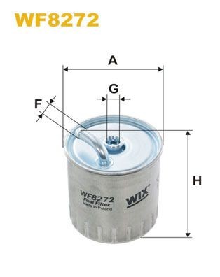 Filtro de Combustible Wix WF8272