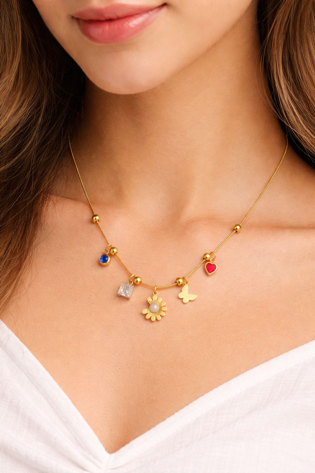 charm symohony necklace