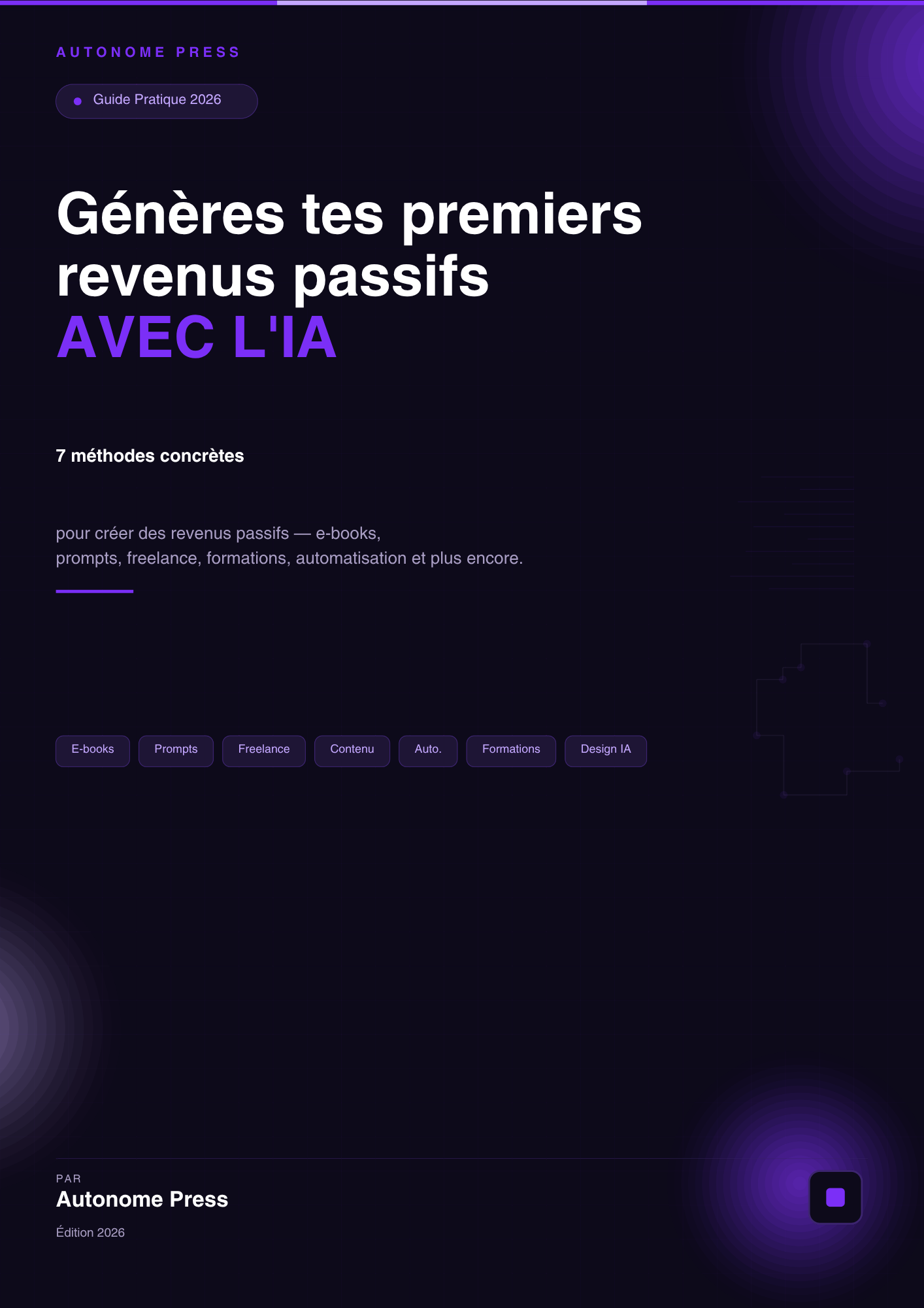 Guide pratique pour t'apprendre à créer des revenus passifs avec l'IA