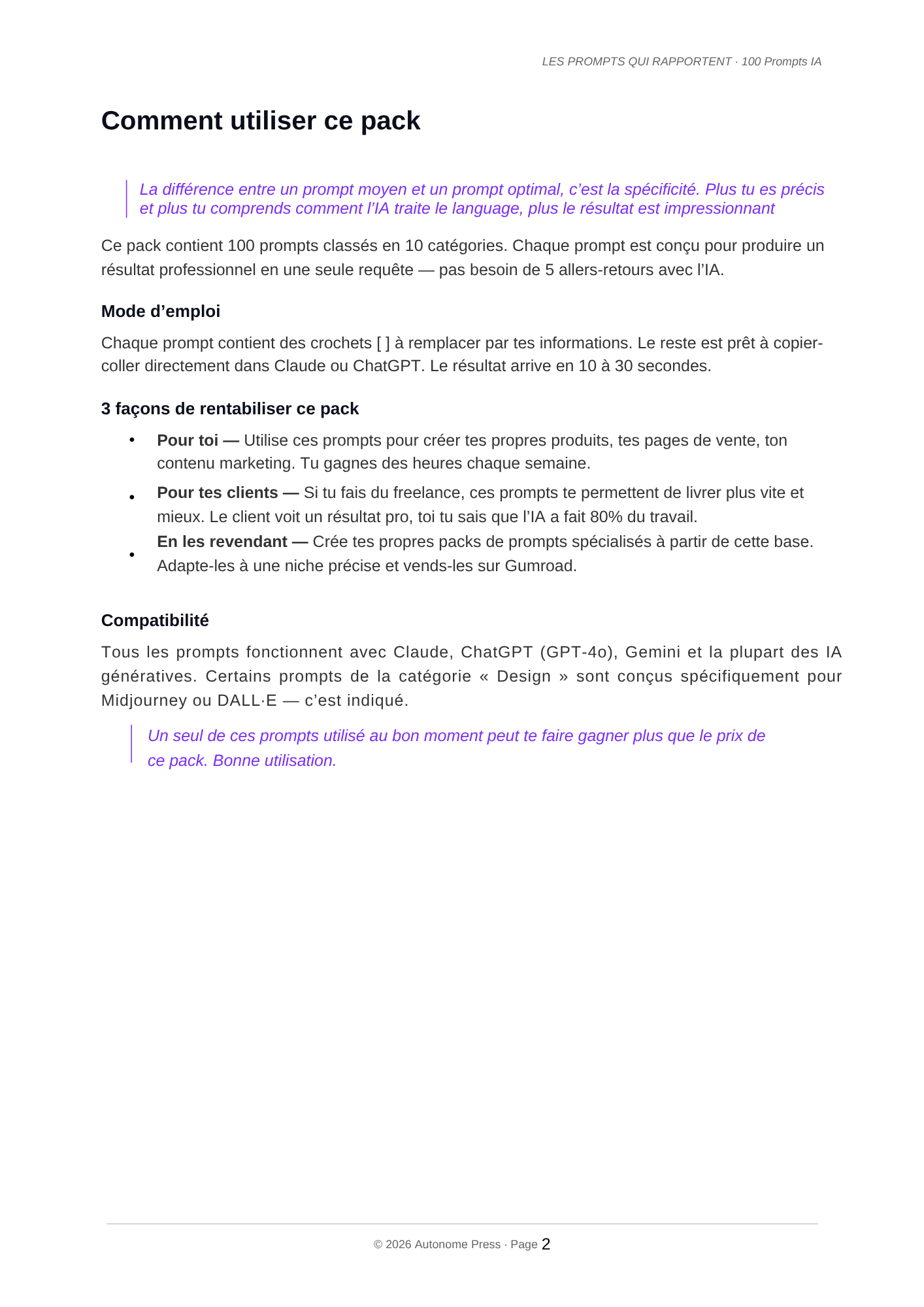 Prompt engineering - Le Kit Complet pour vendre avec l'IA