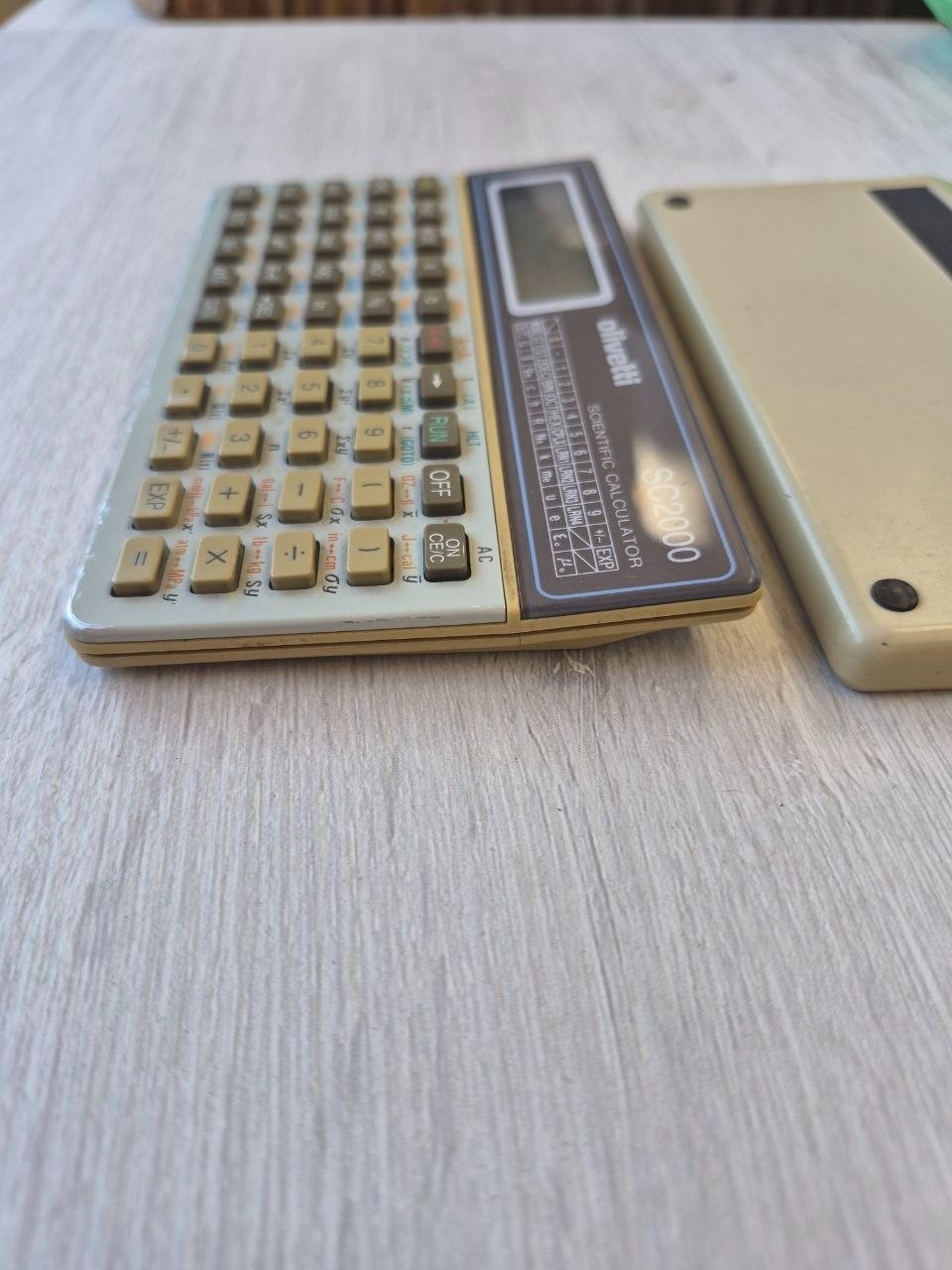 Calcolatrice Vintage Olivetti SC2000