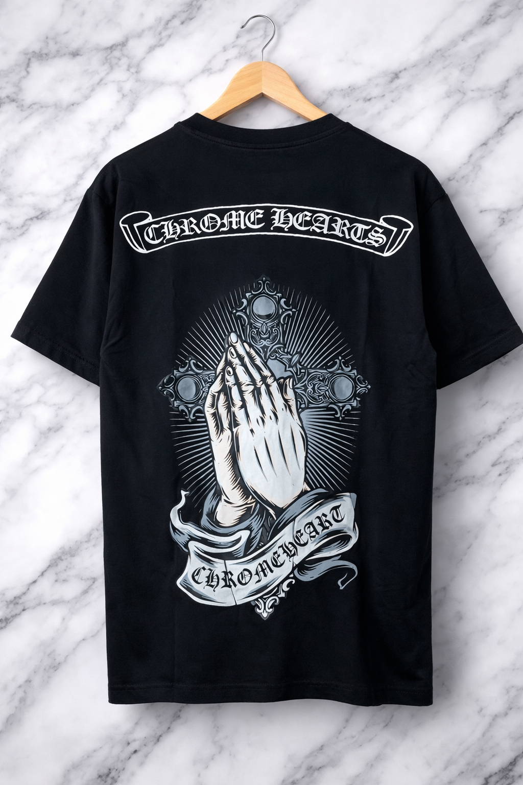 Chrome Hearts Praying Hands Tee