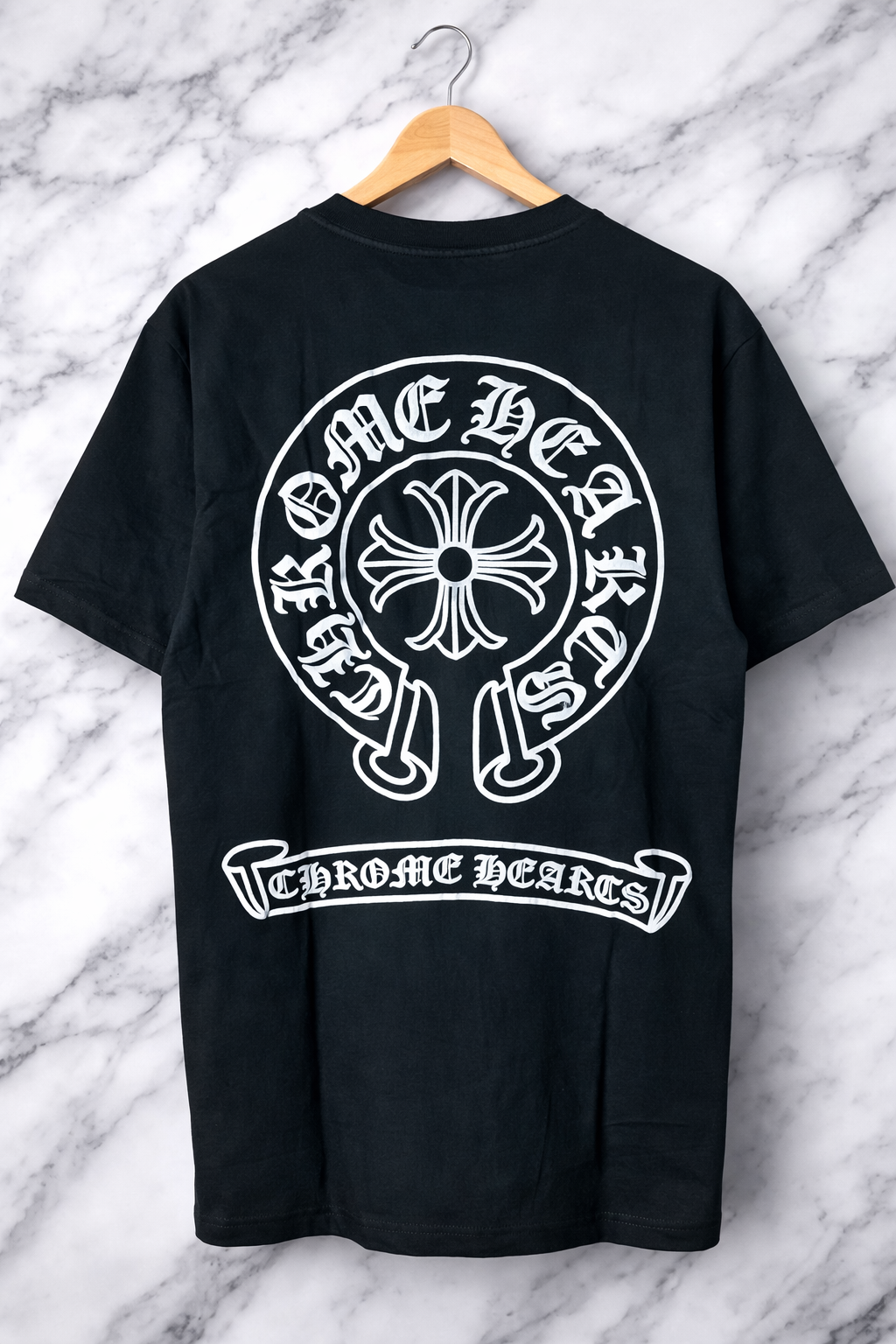 Chrome Hearts Horseshoe Logo Pocket T-shirt