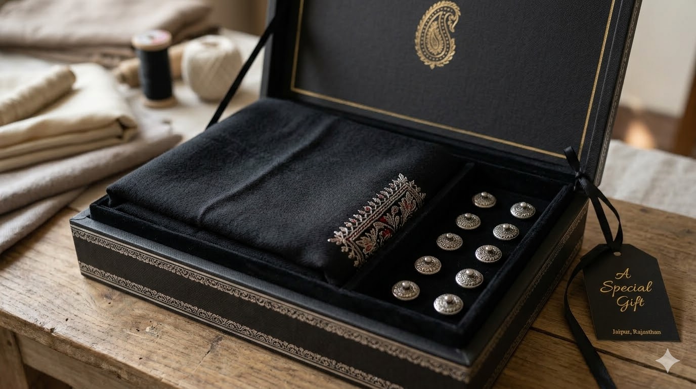 Black Pashmina Stole