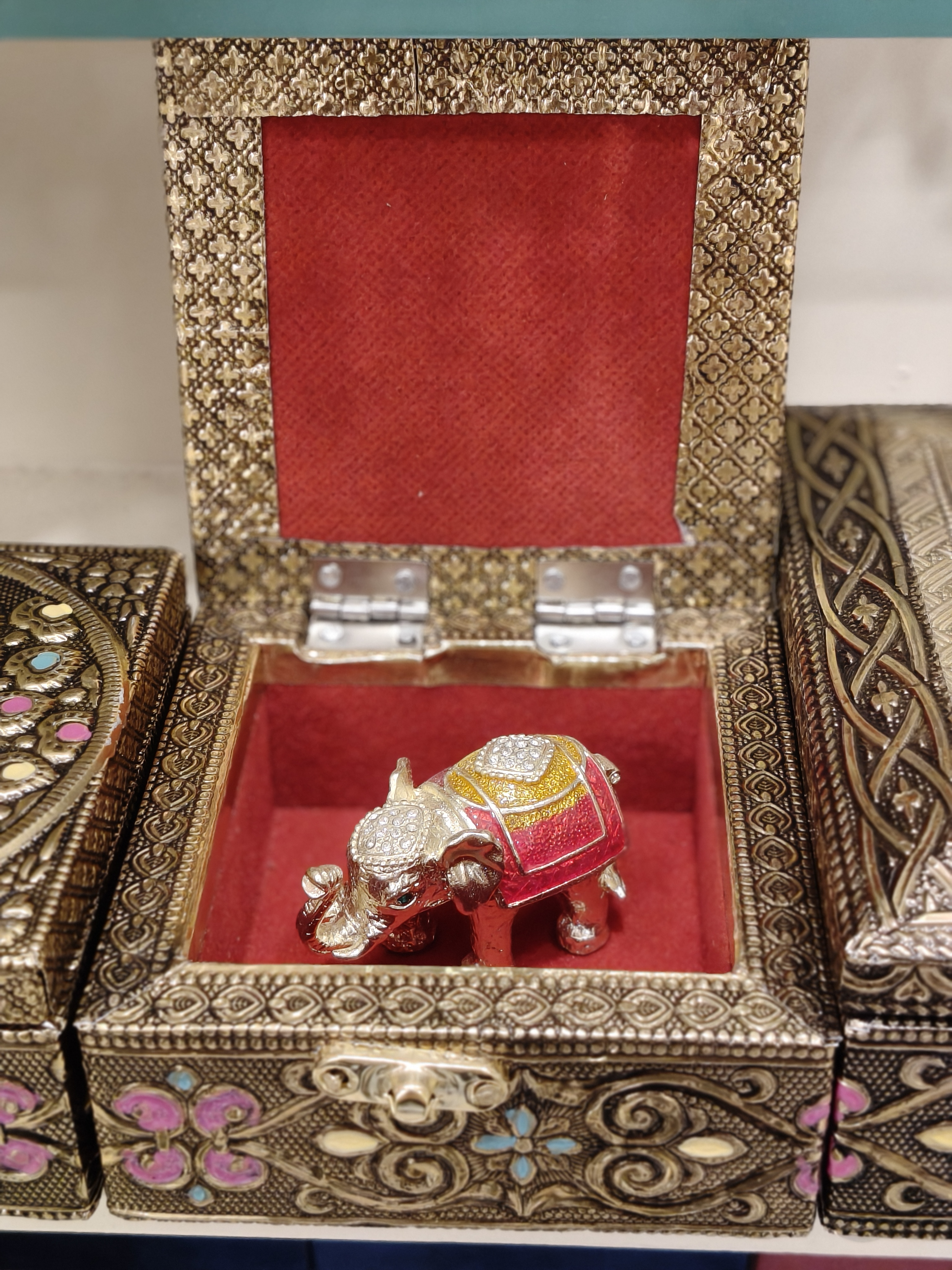 Decorative Elephant Jewelry Box