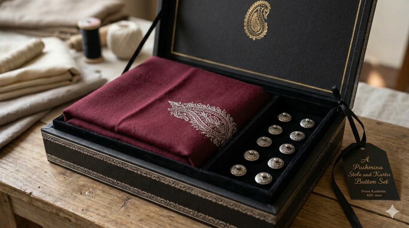 Marron Pashmina Stole