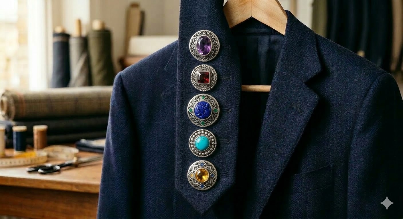 Elegant Blazer Buttons