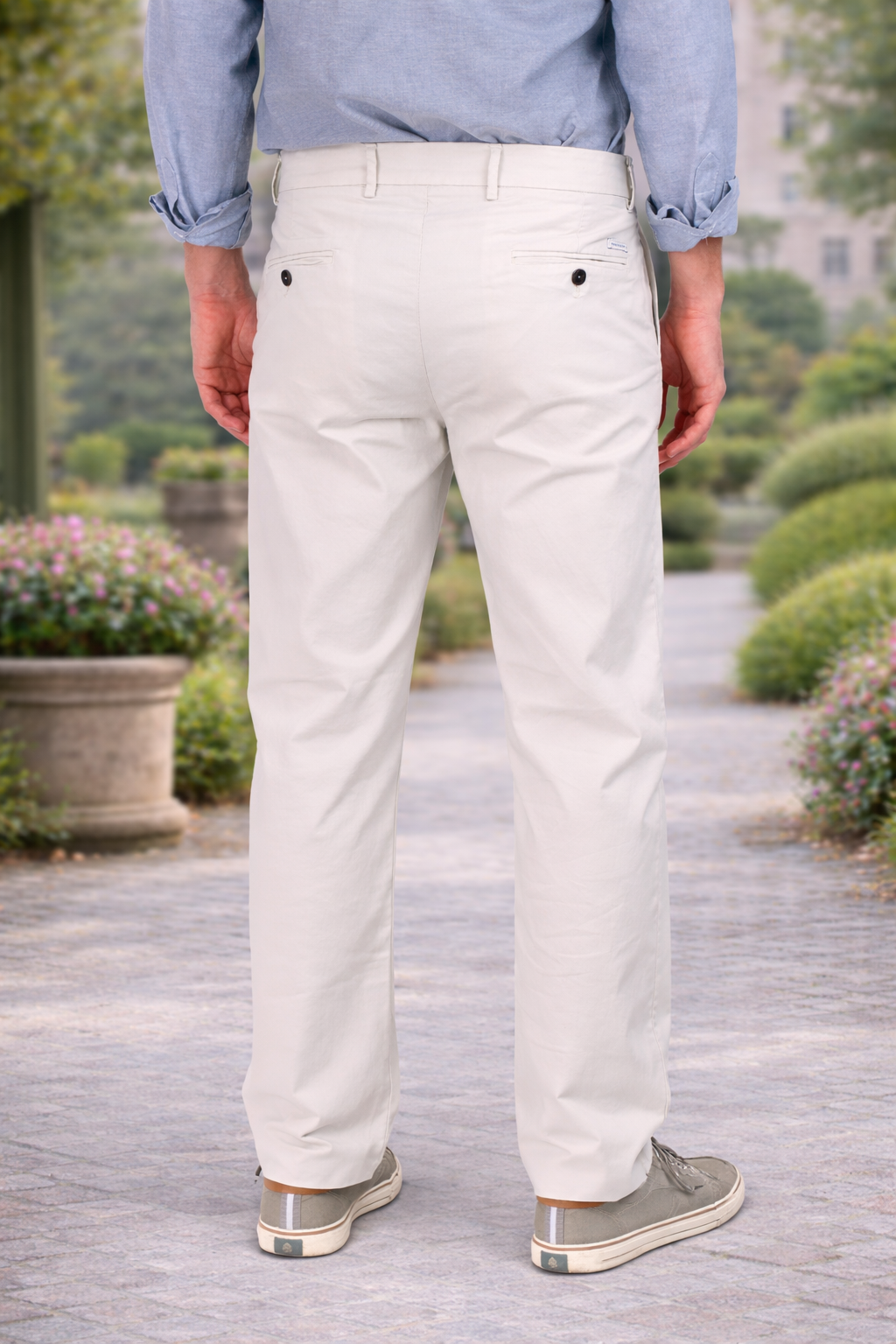 Pantalón Chino Bolsillo Francés