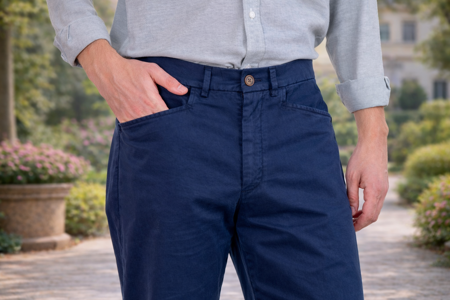 Pantalón Chino Bolsillo Americano
