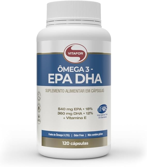 Ômega 3 EPA DHA 1g (120 Caps), VitaFor