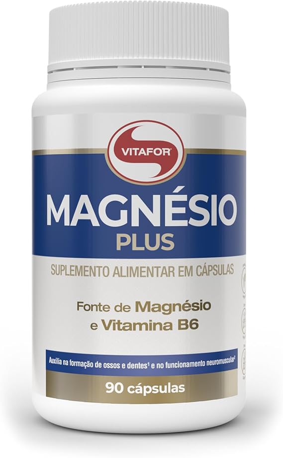 Magnésio Plus (90 caps), Único, VitaFor