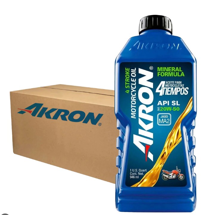 Aceite Akron 4T 20W-50