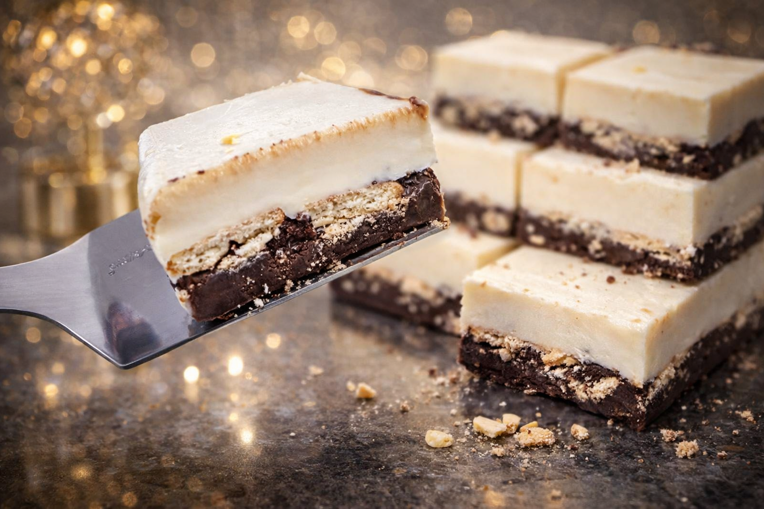 PALHA ITALIANA COM PEDAÇOS DE BROWNIE (DUO)