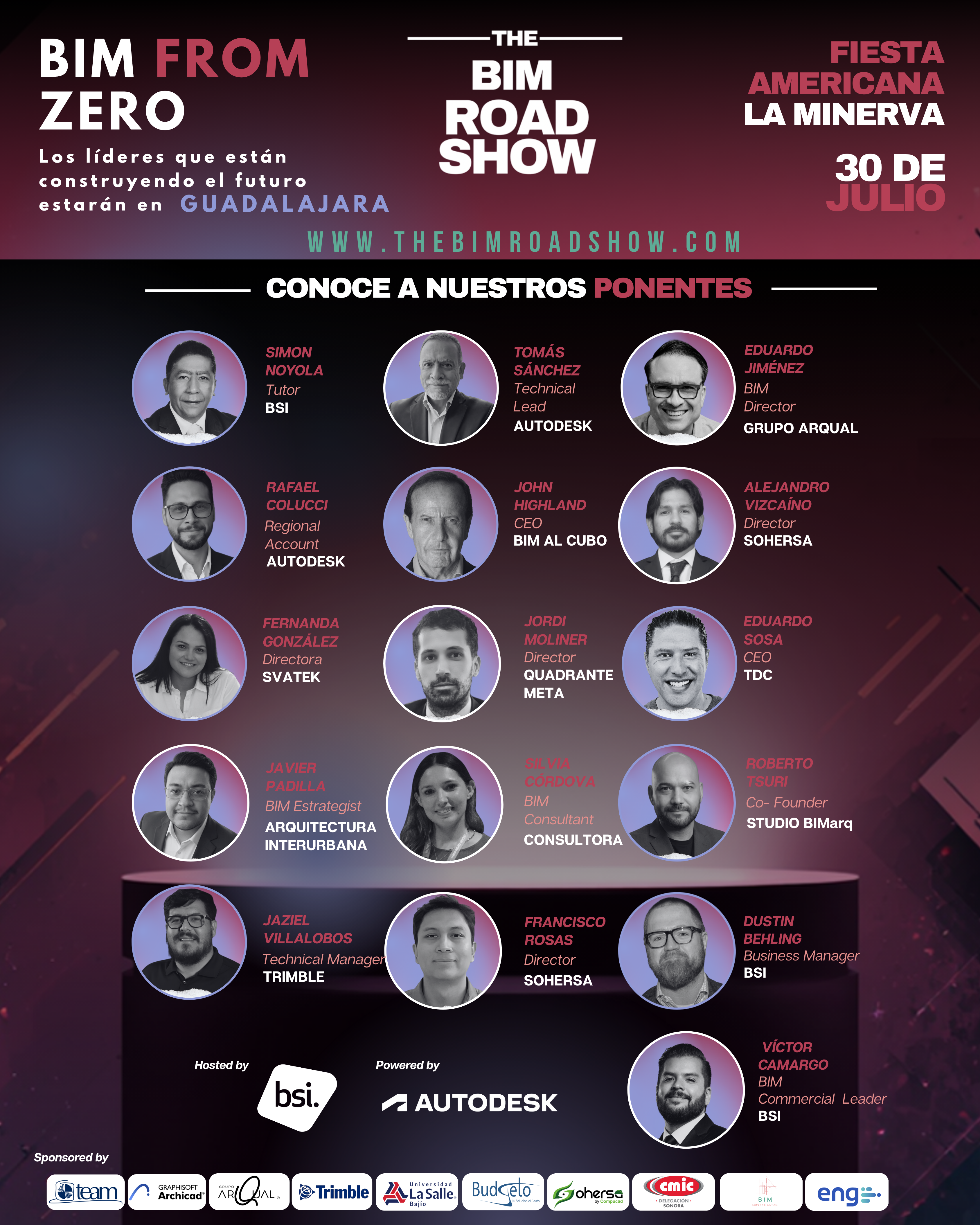 Evento Guadalajara - Boleto Triple
