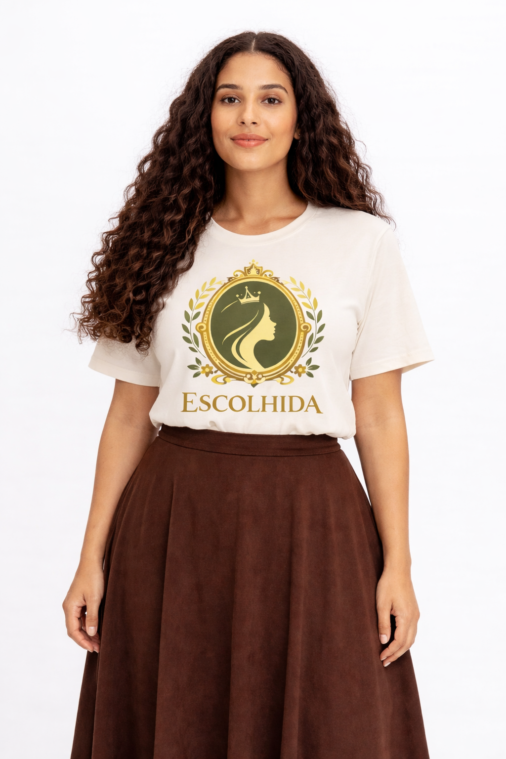 Blusa 'Espelho' Off White