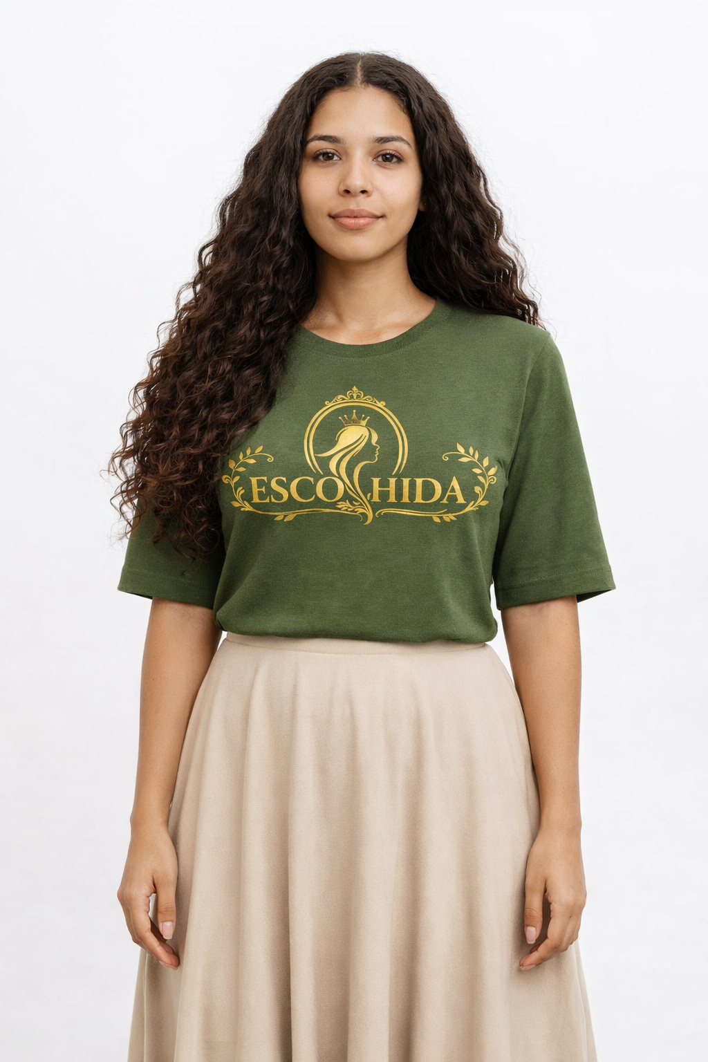 Blusa Verde Oliva 'Escolhida'