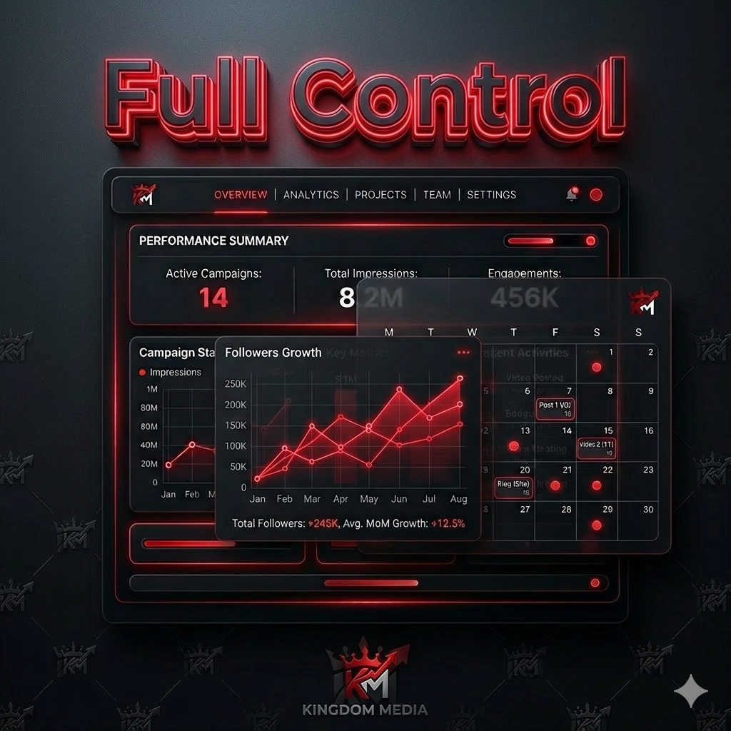 إدارة احترافية لحسابات Instagram وFacebook