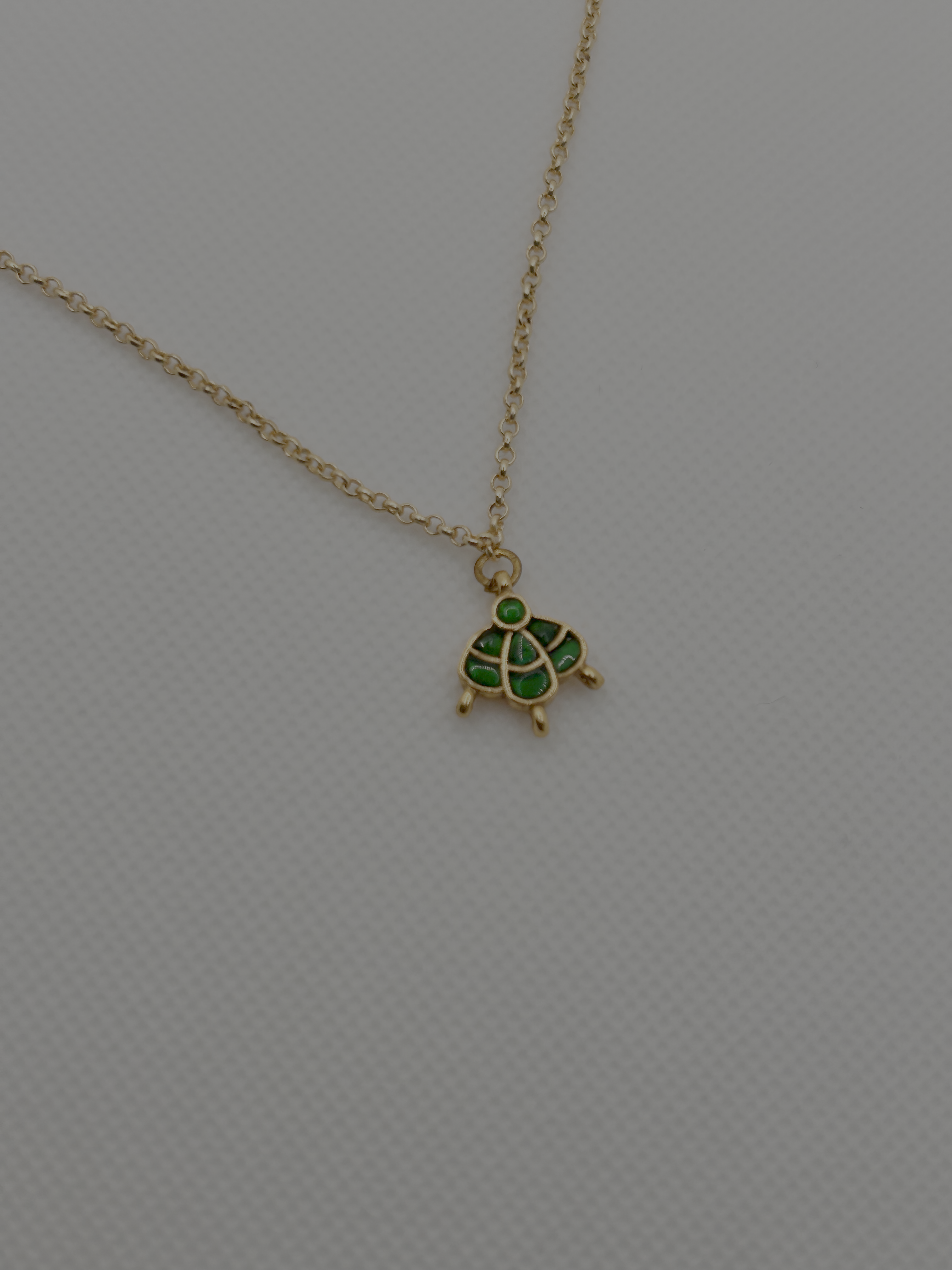 Turtle Charm Necklace