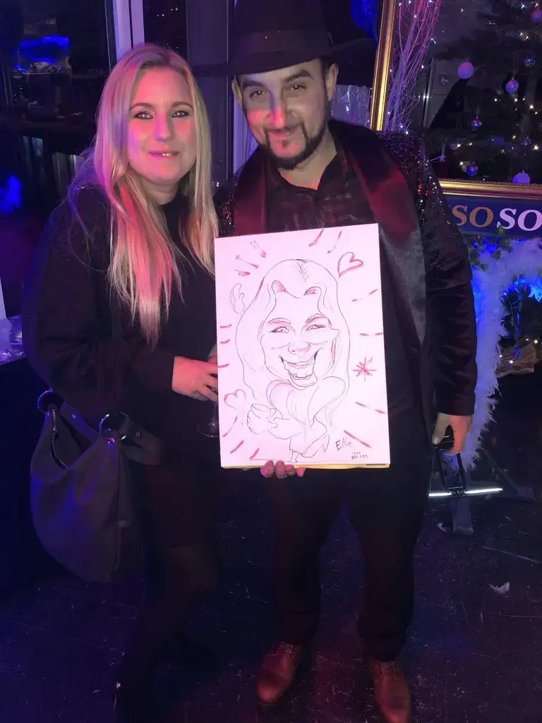 Live Caricature Entertainment for Weddings, Parties & Events