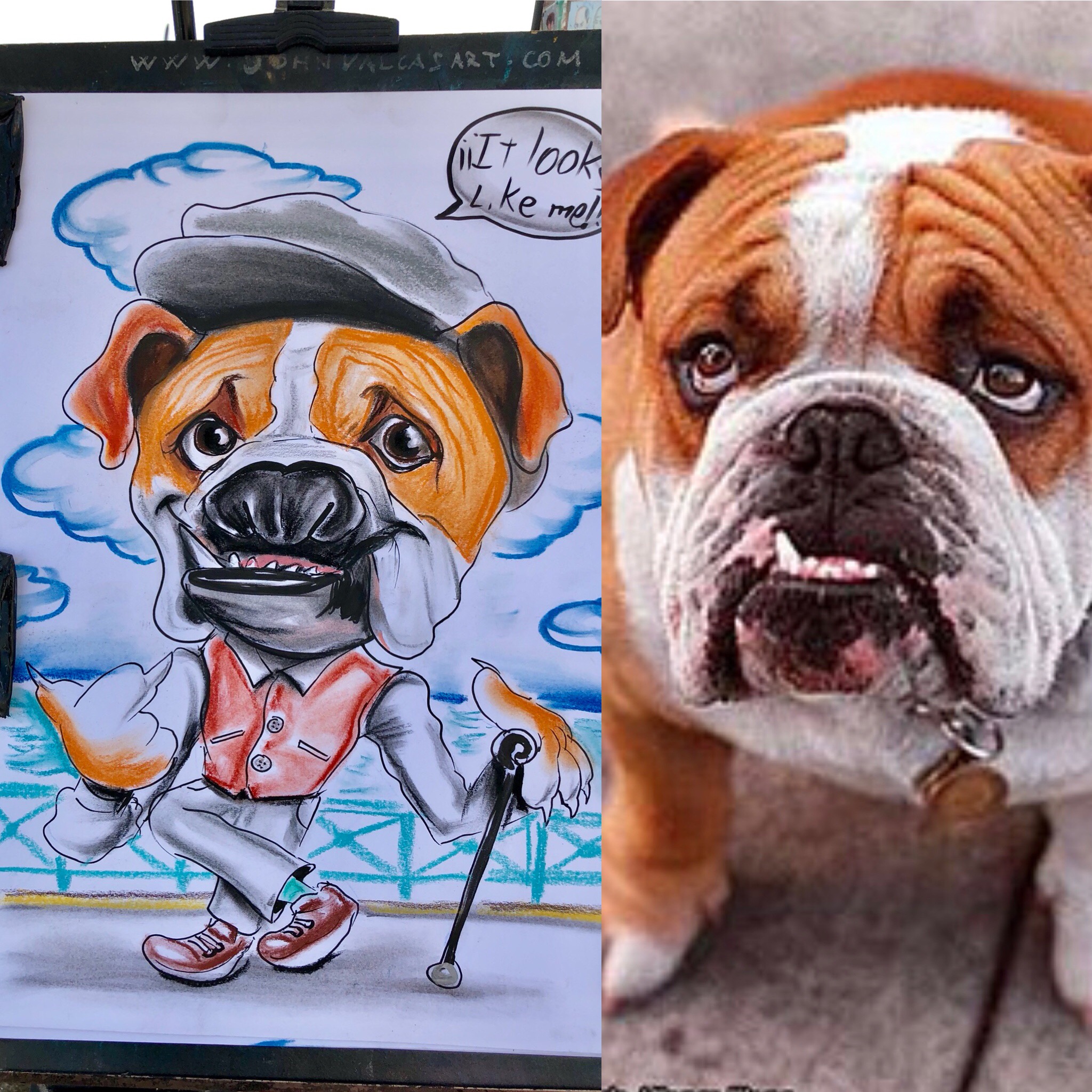 Masterclass Caricatures in person. Classes