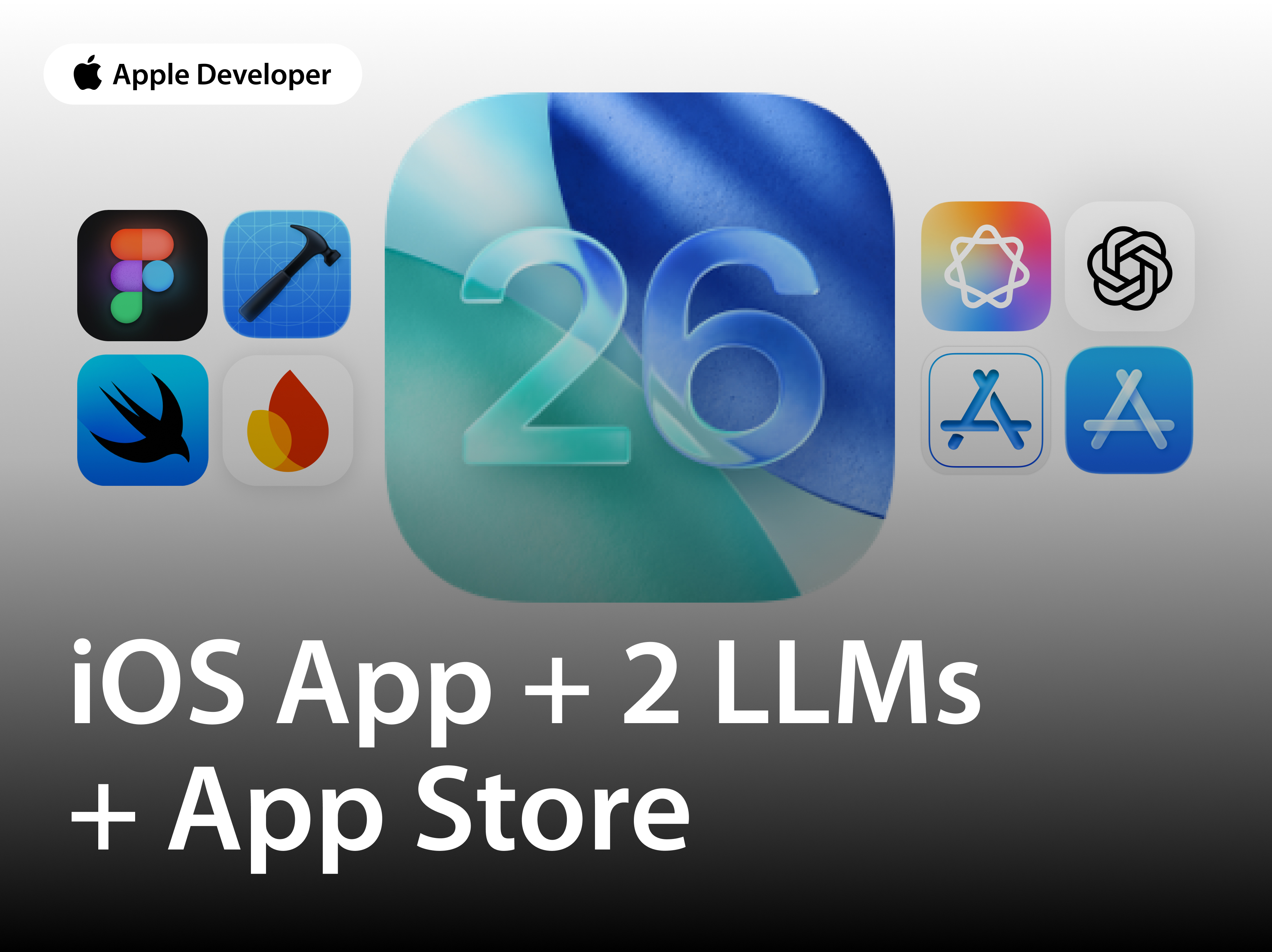 🤖 iOS App + 2 LLMs + App Store