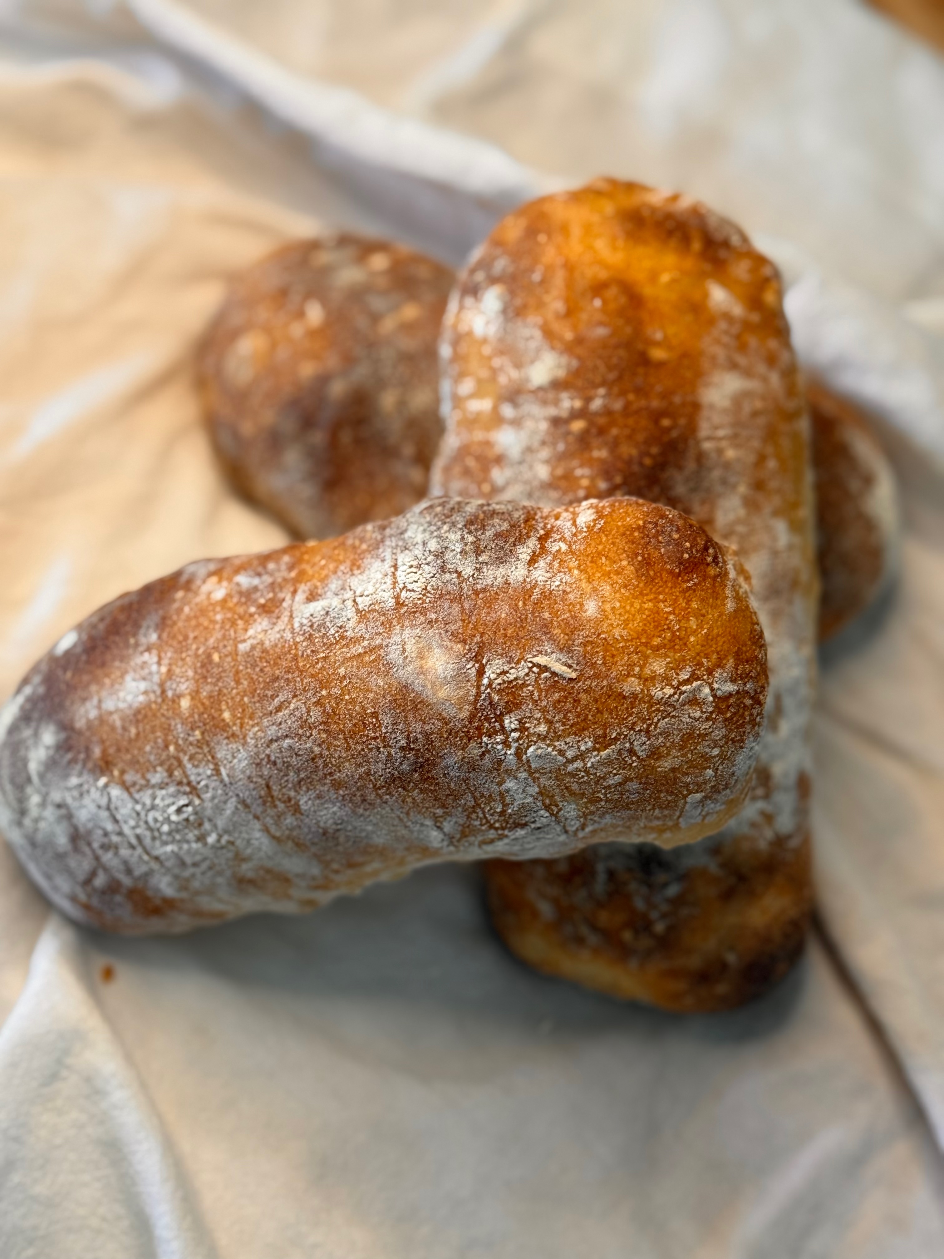 Ciabatta Rolls (6)