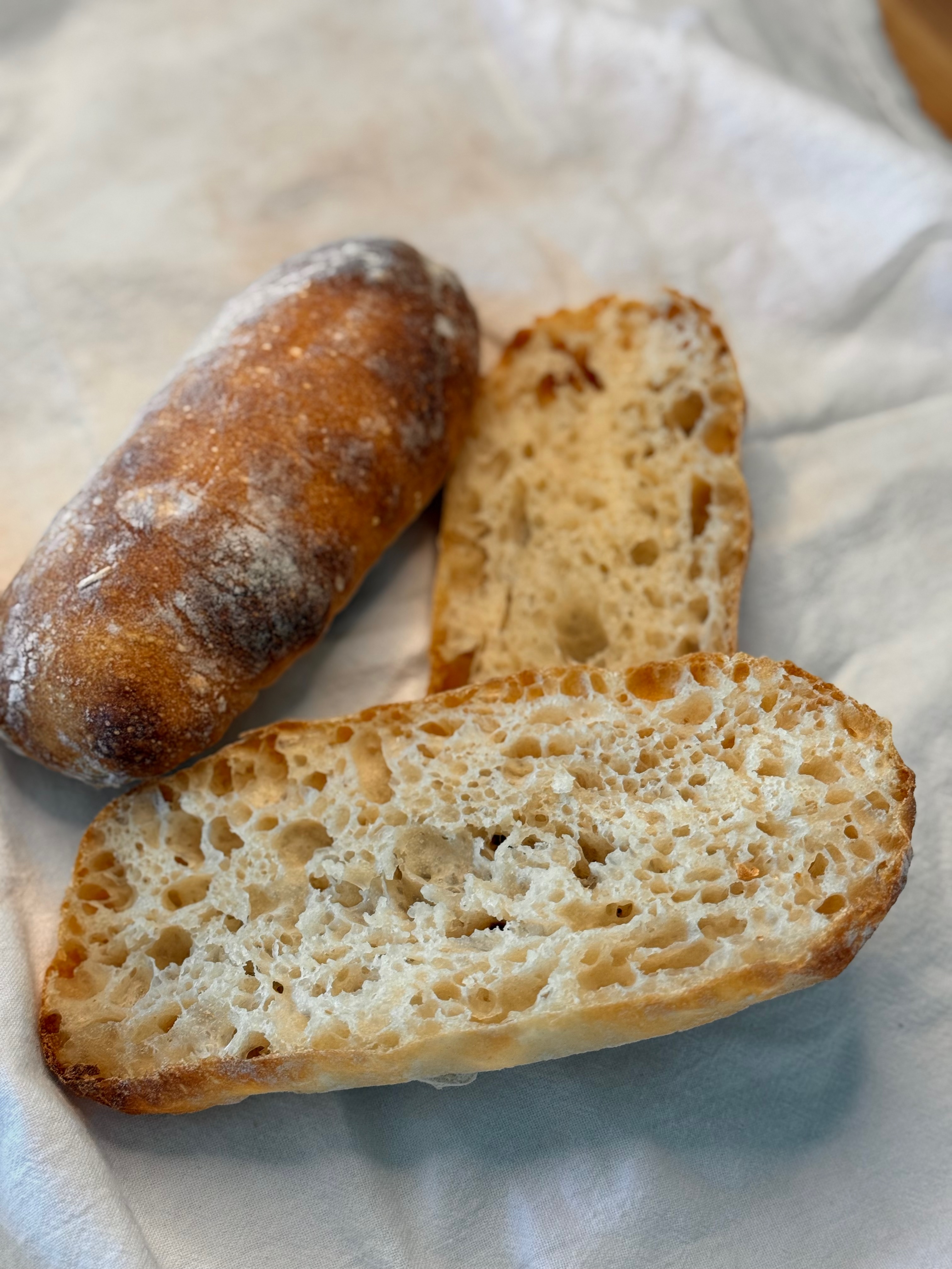 Ciabatta Rolls (6)