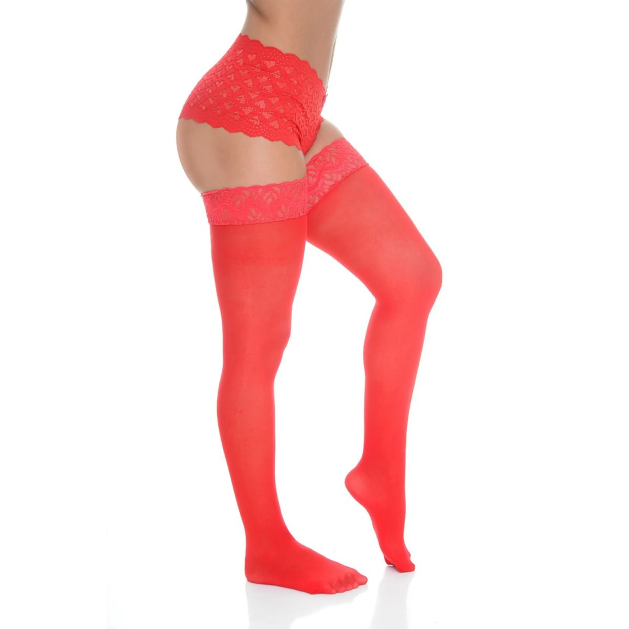 Meia 7/8 Com Renda