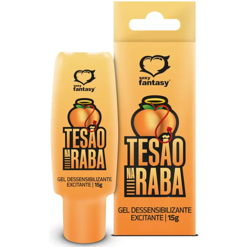 Tesão Na Raba Gel Dessensibilizante Excitante Anal 15G