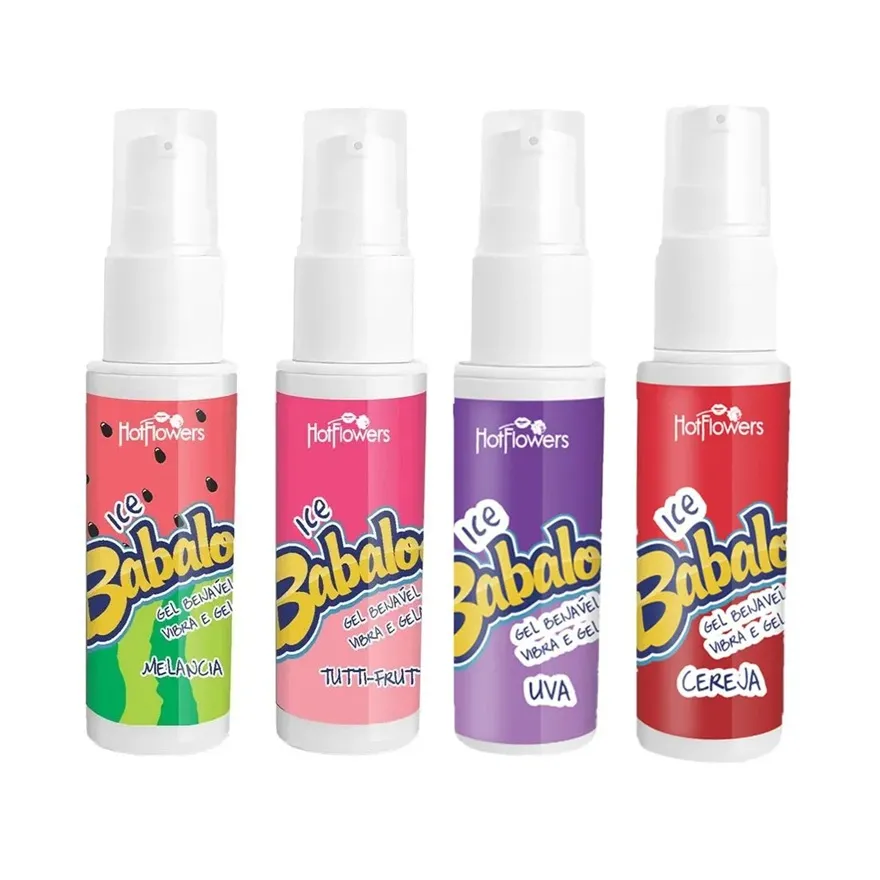Ice Babaloo Gel Beijável Vibra E Gela 15G