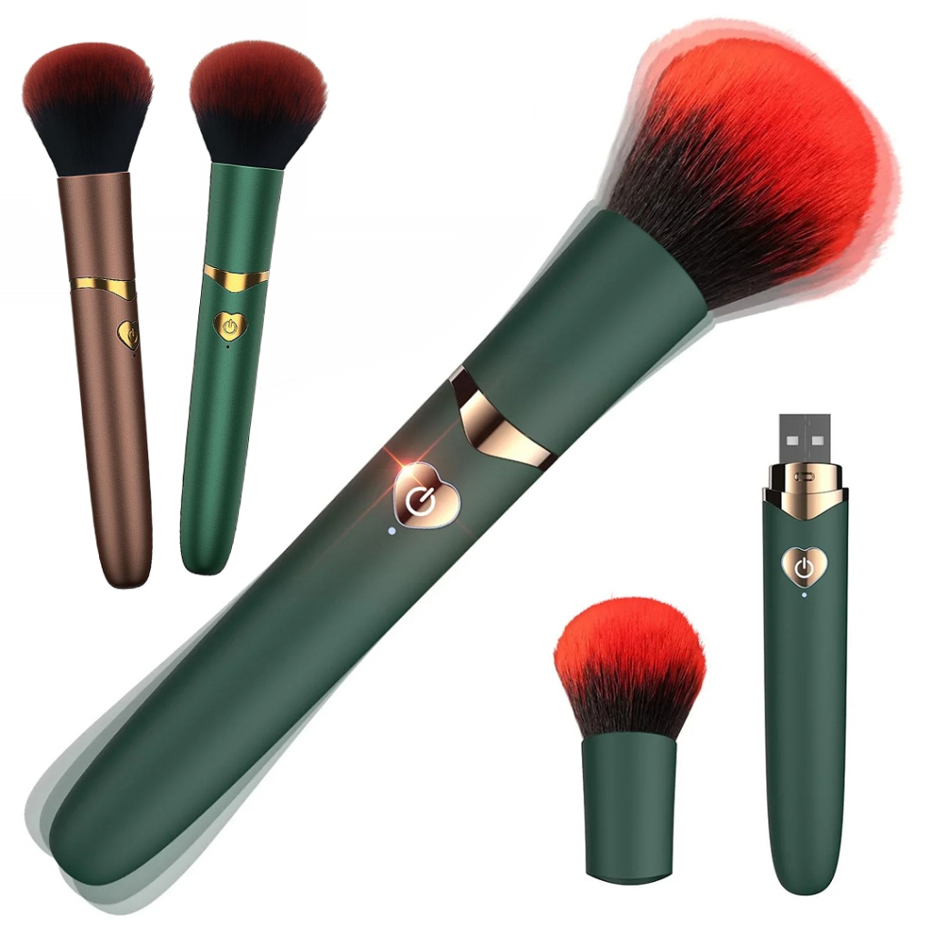 Vibrador Formato De Pincel Blush Pro 