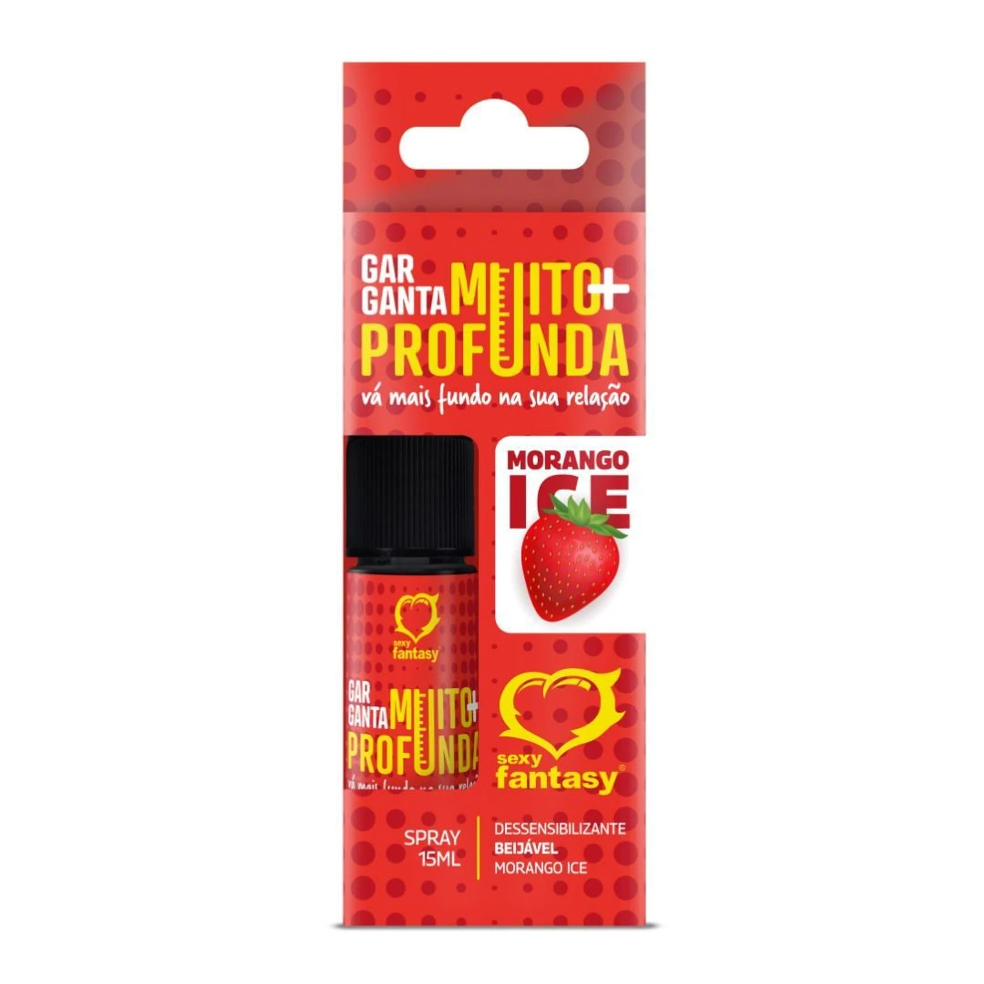 Garganta Muito Mais Profunda Beijável 15Ml