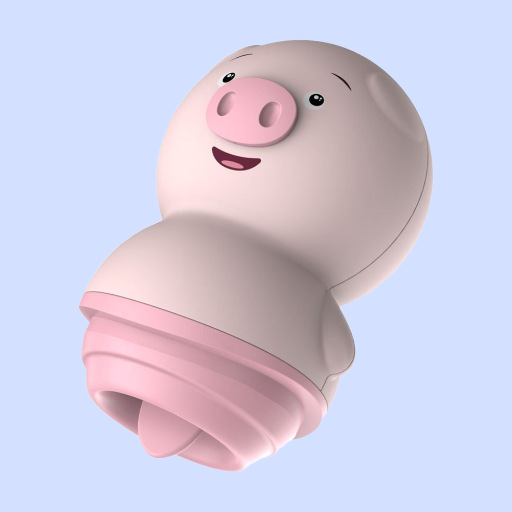 Estimulador Clitoriano Em Formato Porco Lilo