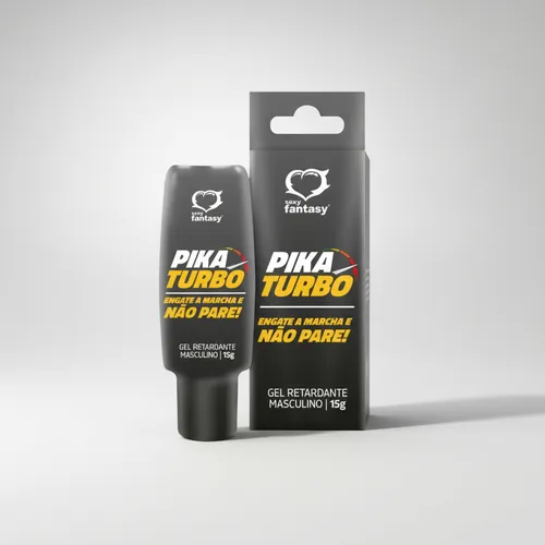 Pika Turbo Gel Retardante Masculino 15G