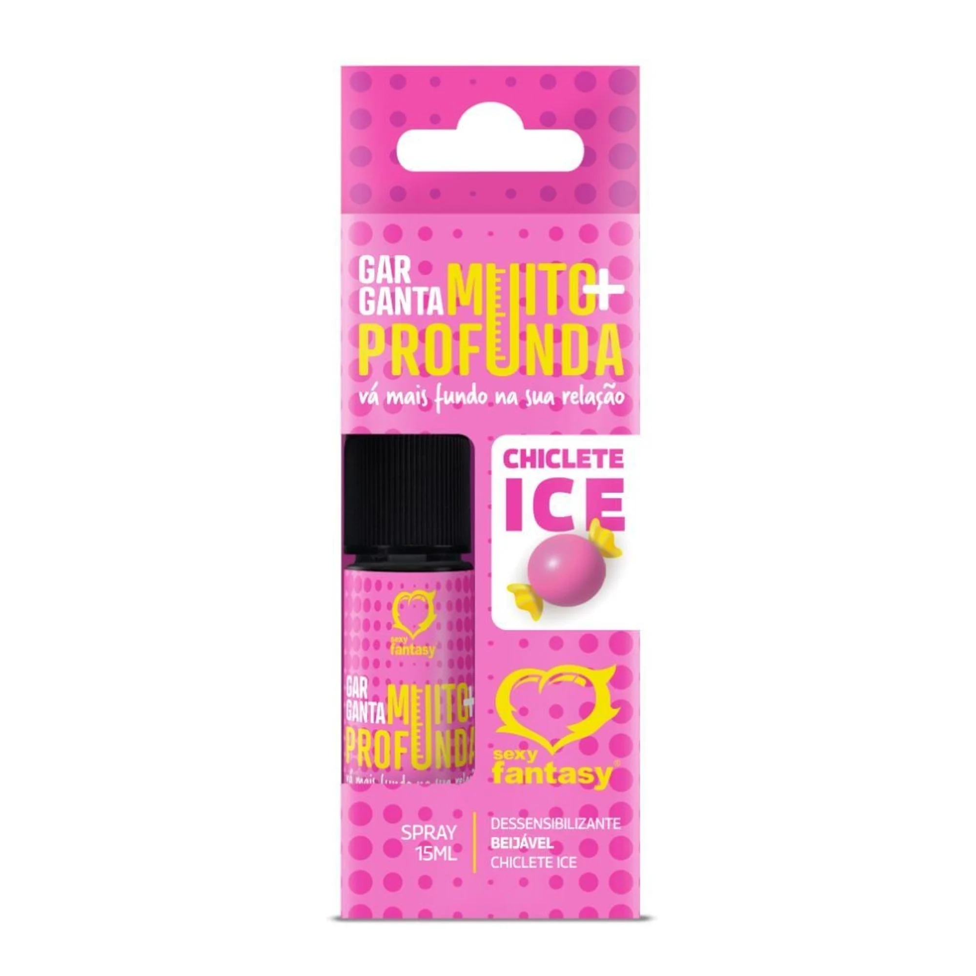 Garganta Muito Mais Profunda Beijável 15Ml