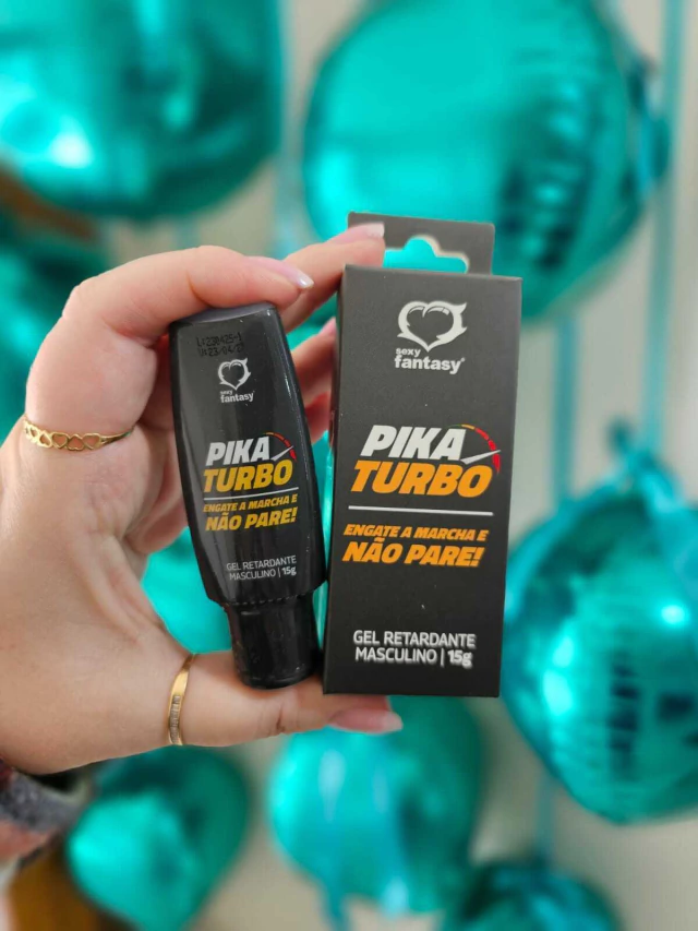 Pika Turbo Gel Retardante Masculino 15G