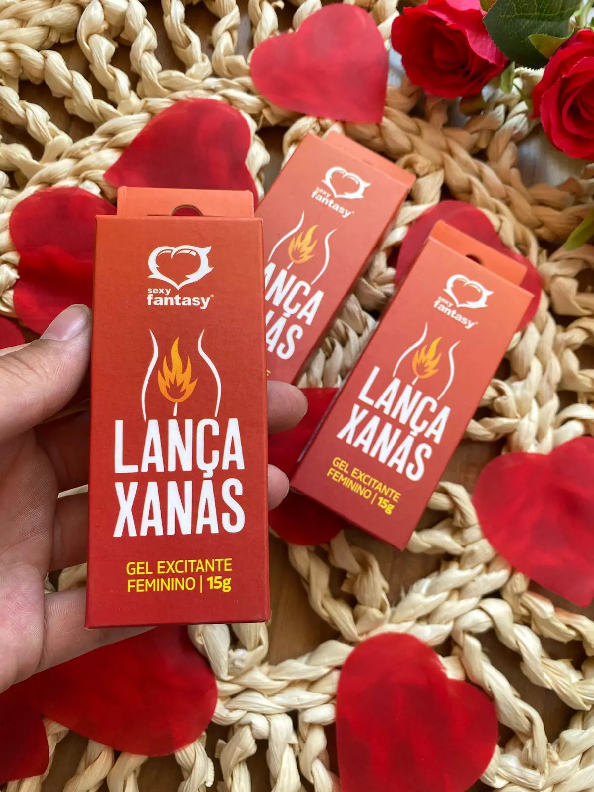 Lança Xanas Gel Excitante Feminino 15G