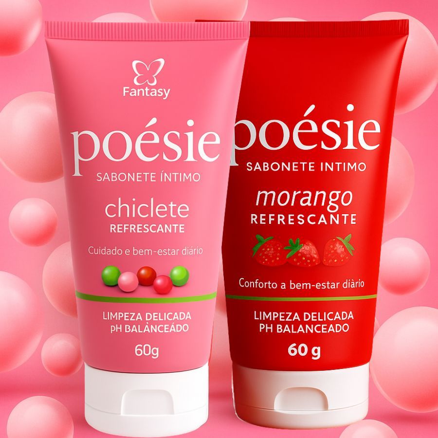 Poésie Sabonete Líquido Íntimo Refrescante 60G